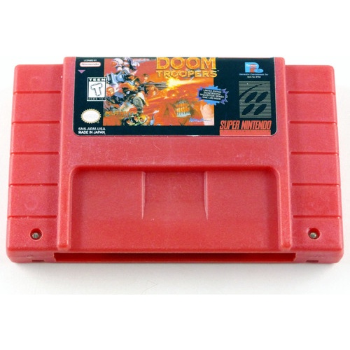 Doom Troopers Snes Super Nintendo