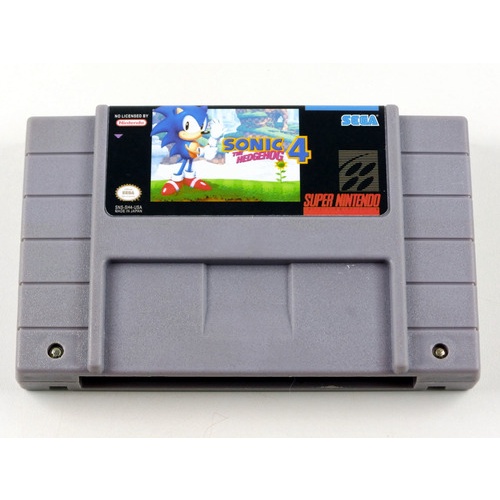 Sonic The Hedgehog 4 Super Nintendo Snes