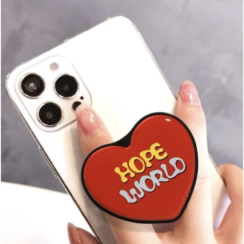 Popsocket Hope World e Purple you ( BTS JHOPE ) | Shopee Brasil