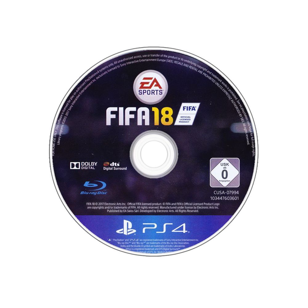 Fifa 18 Original Ps4 - Com disco original, sem capinha. Garantia e