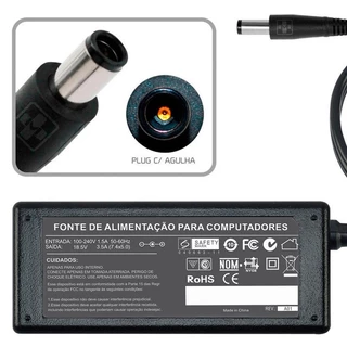 Fonte Carregador Para All In One CCE Solo A45 18.5v 3.5a