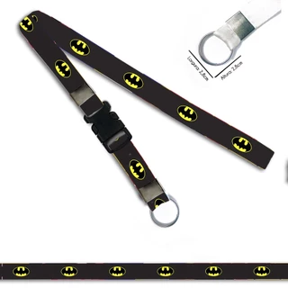 Chaveiro para Moto Batman com Argola Tradicional e Engate Rápido