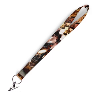 Cordão personalizado Personagem Jogo para Crachá com Jacaré e Argola