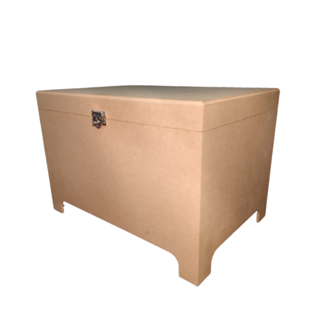 Baú em mdf grande guarde o que quiser super lindo promoção