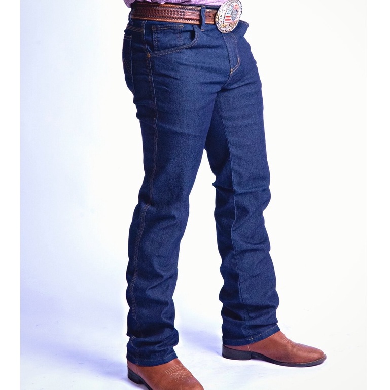Estilo Country Masculina CalÃ§as Jeans Tradicional Calça Jeans
