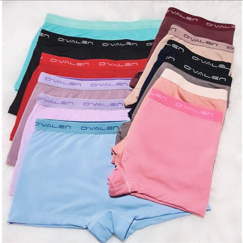 Kit com 10 Calcinha Boxer Feminina Calcinha Box Feminina