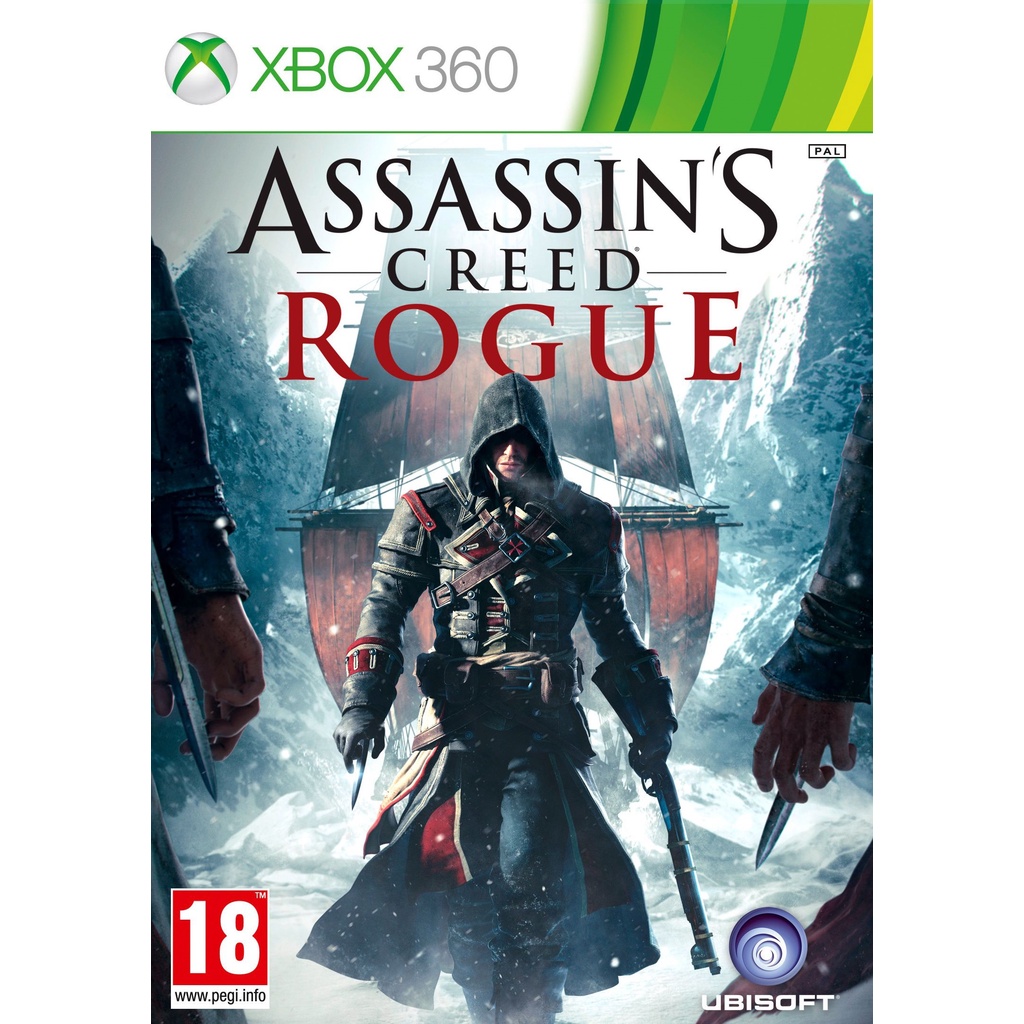 assassin´s creed rogue xbox 360 - MIDIA FÍSICA