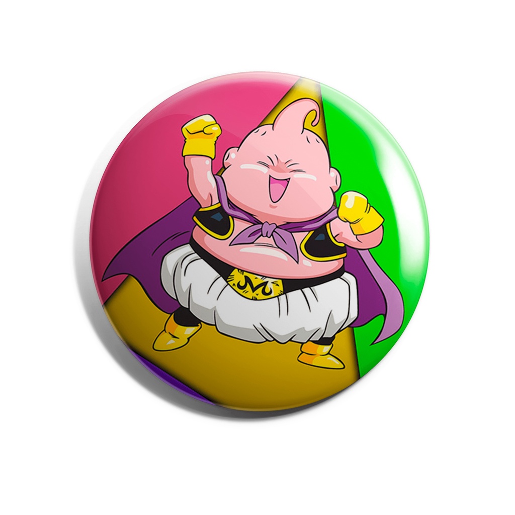 Bottom MAJIN BOO GORDO DRAGON BALL Bottons 3,5 cm botton (broche alfinete)  botons de anime e desenho, desenhos e anime | Shopee Brasil