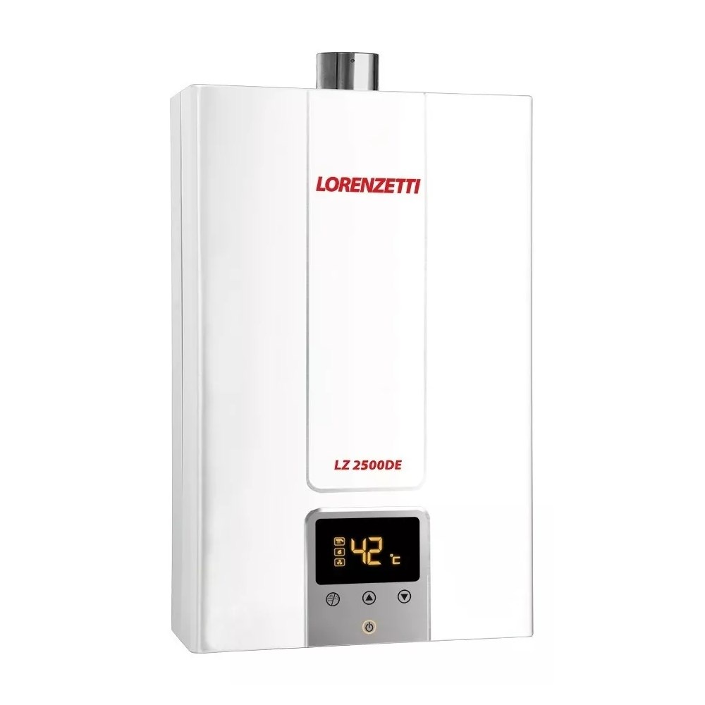 Aquecedor A Gás LZ 2500 Digital Eletrônico GN Lorenzetti