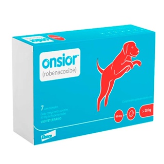 Onsior 40Mg Cães Acima De 20Kg Elanco C/7 Comprimidos
