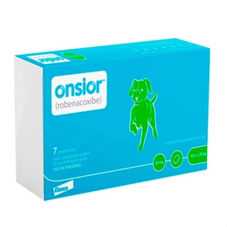 Onsior 20Mg Cães 10 A 20Kg Elanco C/7 Comprimidos