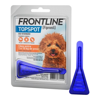 FRONTLINE TOPSPOT ANTIPULGAS E CARRAPATOS CÃES 1 A 10KG