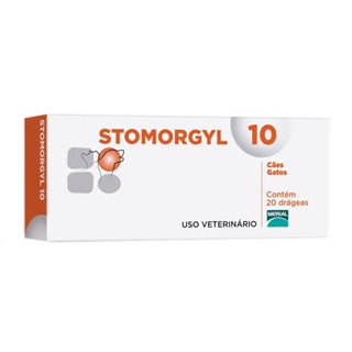 Stomorgyl 10 Cães e Gatos 20 comprimidos