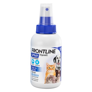 Frontline Spray Antipulgas E Carrapatos Cães E Gatos - 100Ml