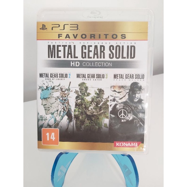 Jogo Metal Gear Solid HD Collection PS3 Usado - Meu Game Favorito