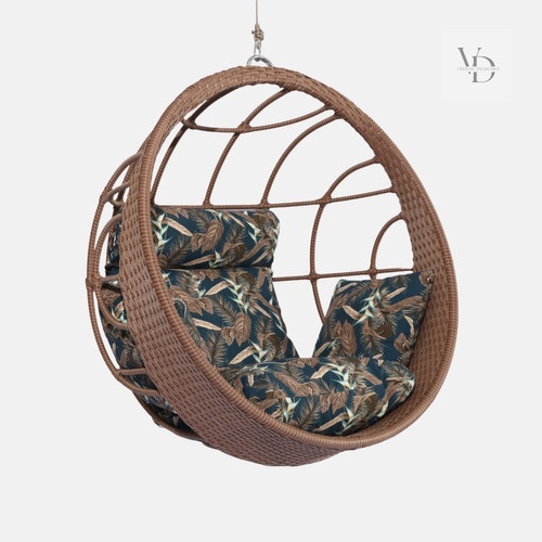 Chaise Luxo Ninho Sofá Balanço Suspenso Fibra Área Externa Shopee Brasil
