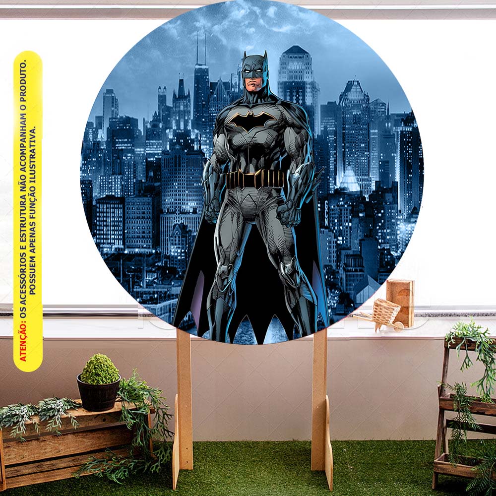 Painel Sublimado Batman Lego 2,5x1,5m