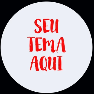 Painéis Redondo Tecido Sublimado "Tema Personalizado" C/elástico