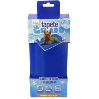 tapete gelado The pets Brasil Azul ou Rosa tamanhos P M G