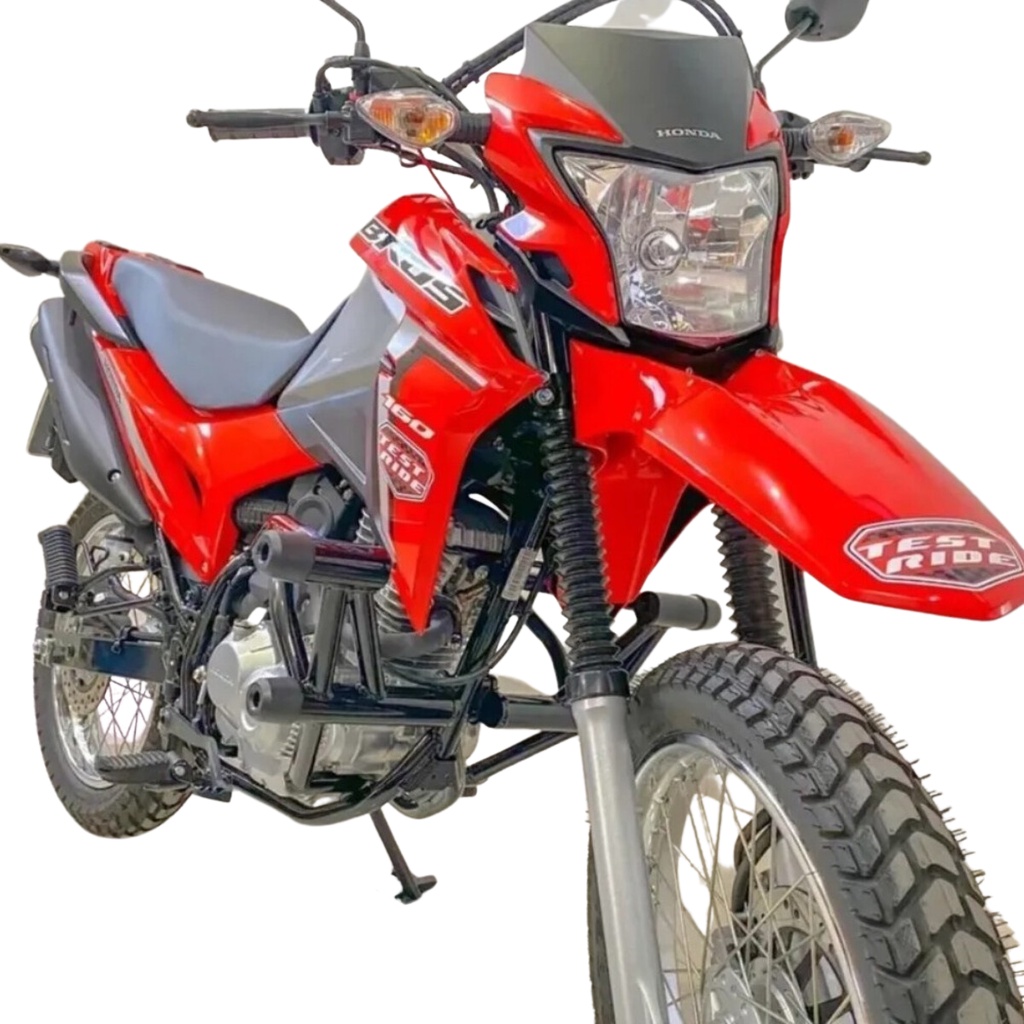 Protetor Motor Carenagem Stunt Race Nxr160 Bros 160 Vermelho