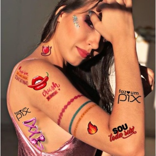 8 Peças Gabby Dollhouse Tattoo Sticker Princesa Temporária Falsas Crianças  Tatoo Girl Arm Hands Body Waterdichte Tatouages Pour Enfants