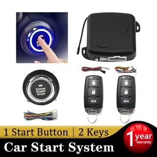 Alarme Automotivo Botão Start Stop Sem Chave Sistema De Partida Automática 12V Universal