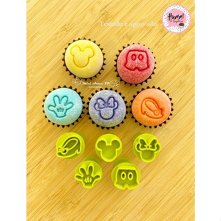 Carimbo para brigadeiro Ratinhos Mickey Mini Artes 3D