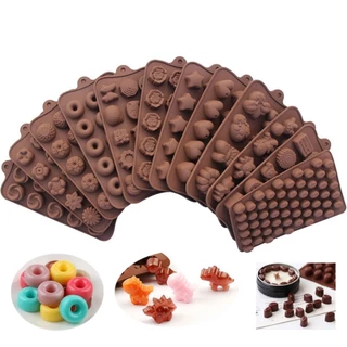Forma de Silicone para Bombom Chocolate Gelo Moldes Sortidos solicitar no chat Tamanho 19x10cm