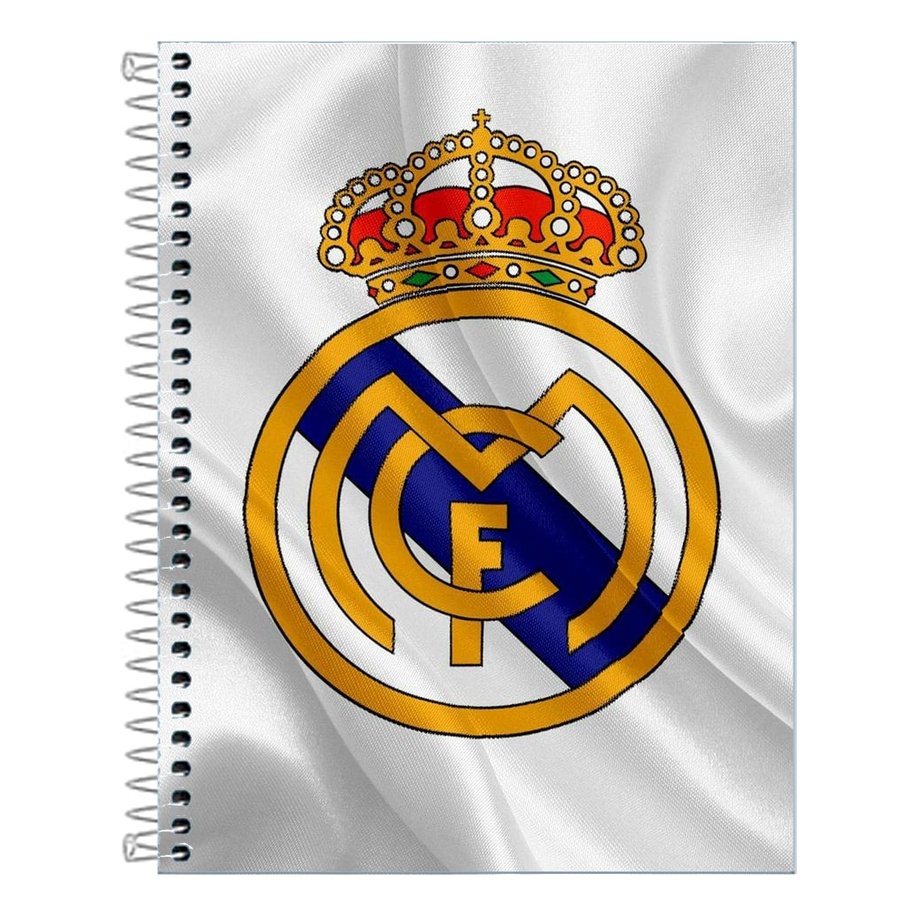 Caderno Real Madrid Capa dura 1,10 ou 20 Matérias