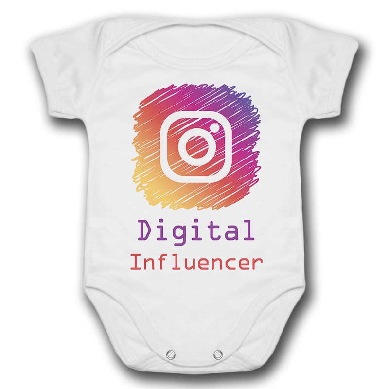 Body de Bebê Digital Influencer Instagram | Shopee Brasil