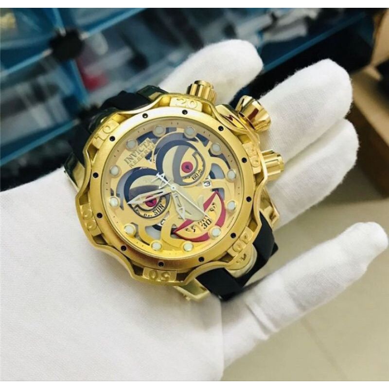 Relógio masculino inviicta coringa pulseira de borracha