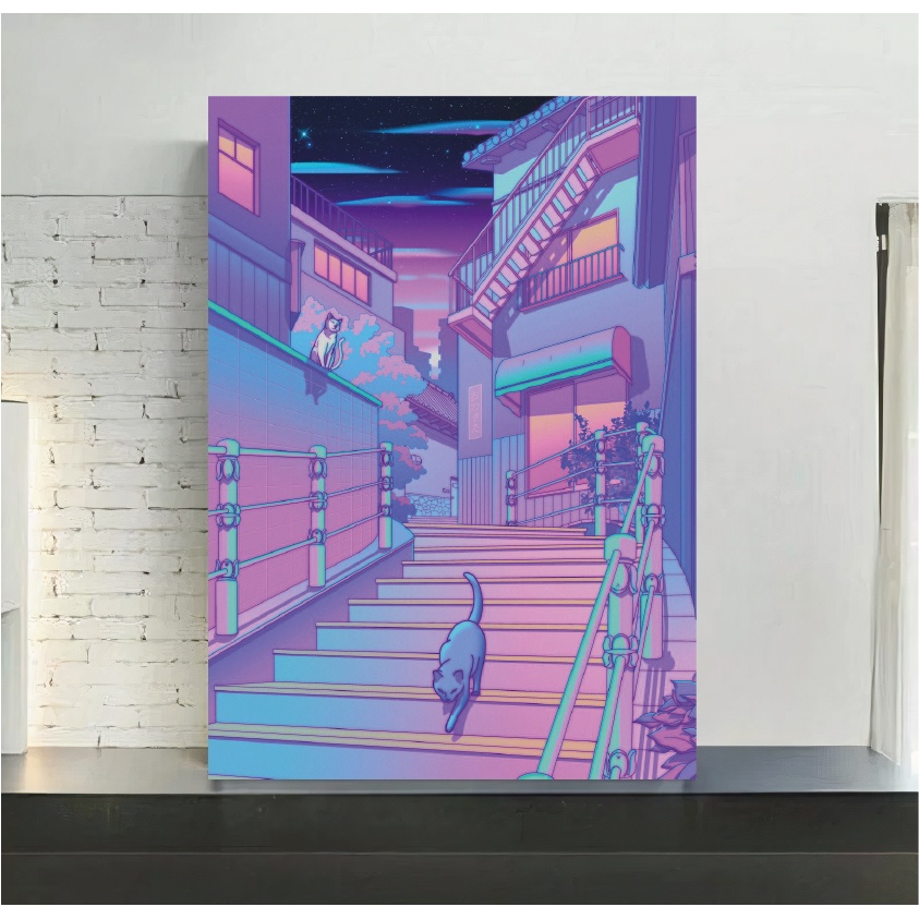 Quadro de mdf poster moldura, Paisagem | Shopee Brasil