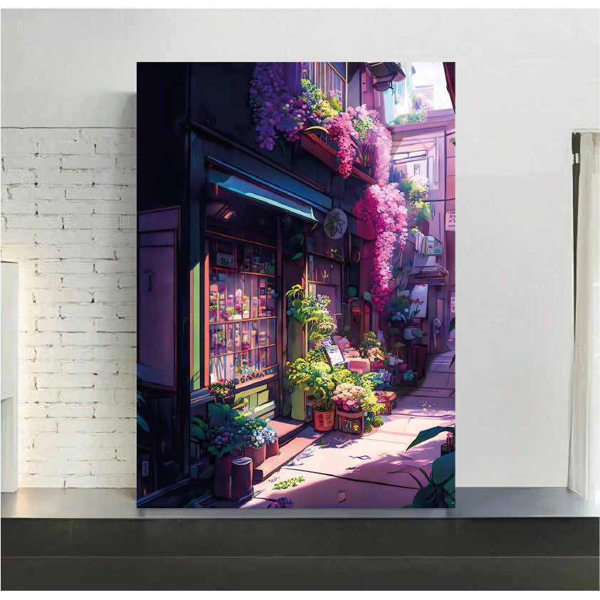 Quadro de mdf poster moldura, Paisagem | Shopee Brasil