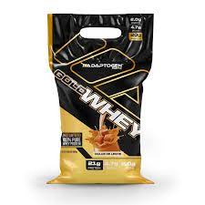 gold whey adaptogen – whey 100% concentrado – sabor doce de leite