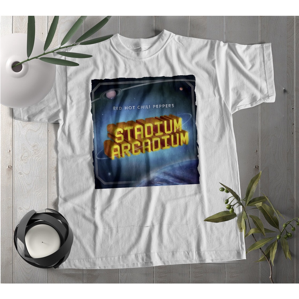 Camiseta Algodão Unissex Red Hot Chili Peppers Stadium Arcadium