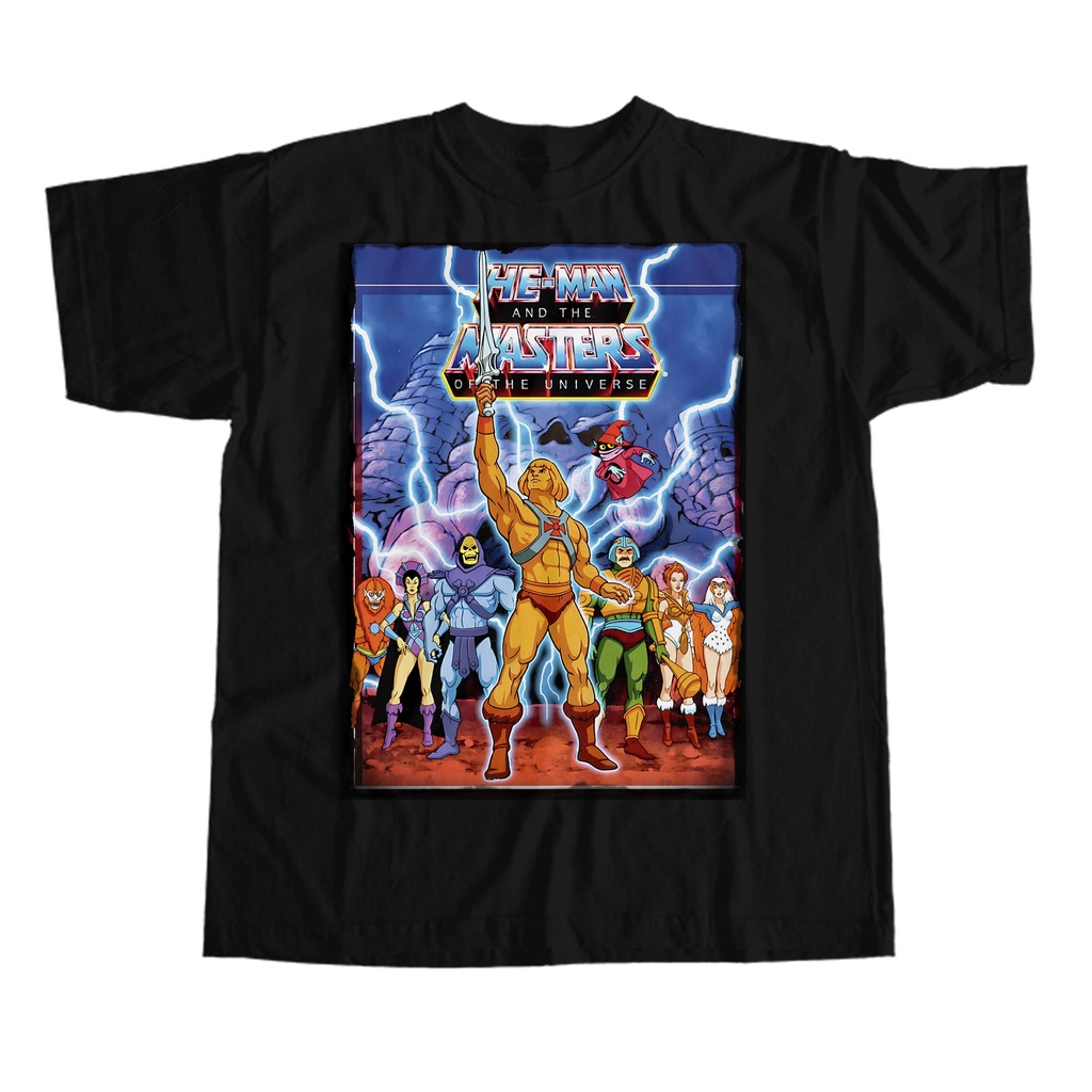 Blusa Baby Look He Man Super Herói Desenho Antigo Anos 80