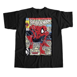 Camiseta Algodão Unissex Gibis Homem Aranha Camiseta Algodão Unissex engraçada anime Camisa 