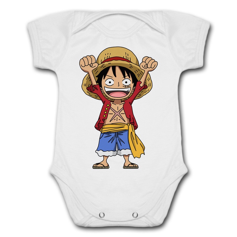 Body de Bebê One Peace Luffy
