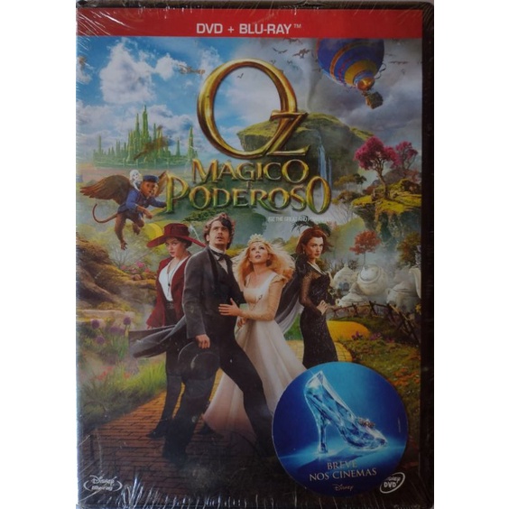 DVD+BLU-RAY Oz: Mágico e Poderoso ORIGINAL LACRADO | Shopee Brasil