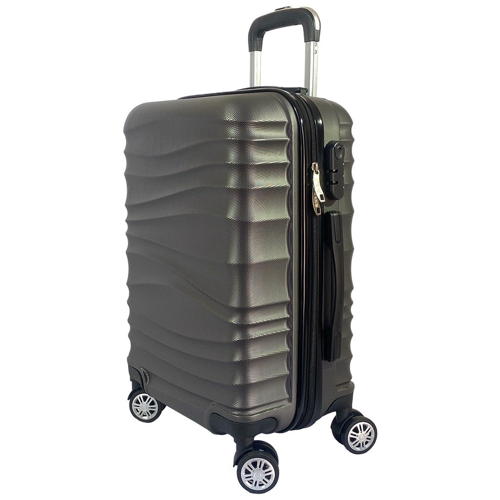 Mala de Viagem Média 15kg Em ABS C/ Rodinhas 360º - Eagle | Shopee Brasil