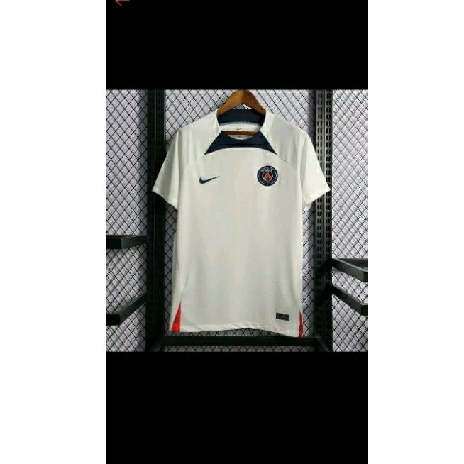 22/23 Novo Camisa De Futebol Paris Saint-Germain Branca Com Meia Zíper Manga  Longa Jaqueta De Treino Conjuntos PSG Uniforme De Time - Escorrega o Preço