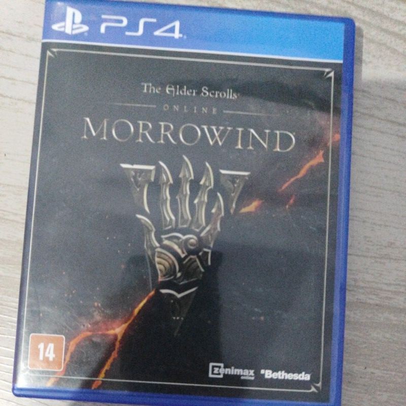 Jogo The Elder Scrolls Online Morrowind Ps4 Rpg Online Novo