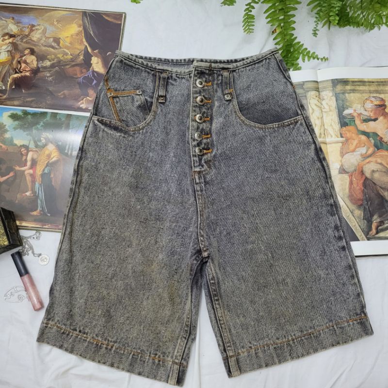 Shorts jeans best sale anos 80