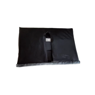Capa TV Impermeável em Corino, Para TV Em Suporte Articulado - Com Fechamento, Capa TV Em Corino Preto de Alta Qualidade