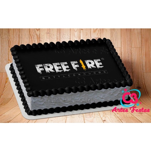 Papel Arroz Free Fire - Personalizado