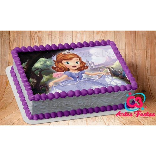 Princesas Disney M05 - Papel De Arroz Para Bolo Comestível