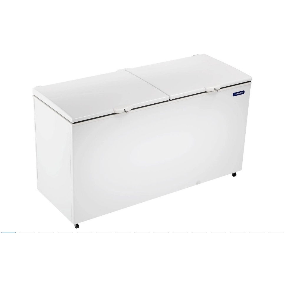 Freezer Horizontal Metalfrio 2 Portas 546 Litros Da550 Branco | Shopee ...