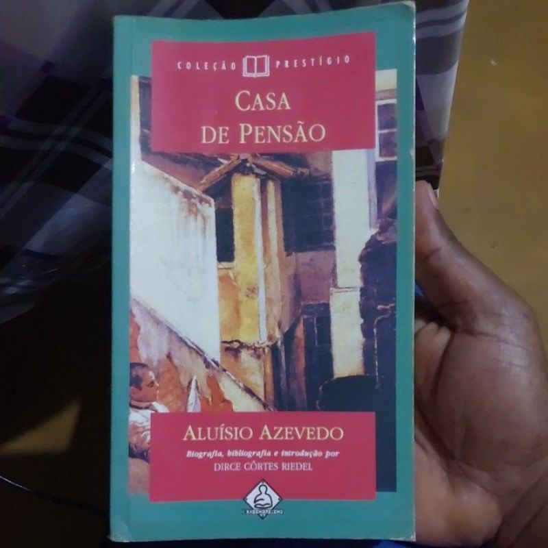 Livro - Casa de Pensão - Aluísio Azevedo | Shopee Brasil