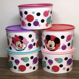 Potes Mantimentos Minnie e Mickey 2L 5 peças