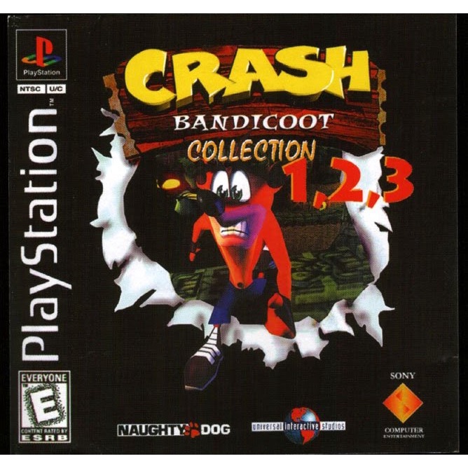 Crash Collection 3 em 1- Playstation 1